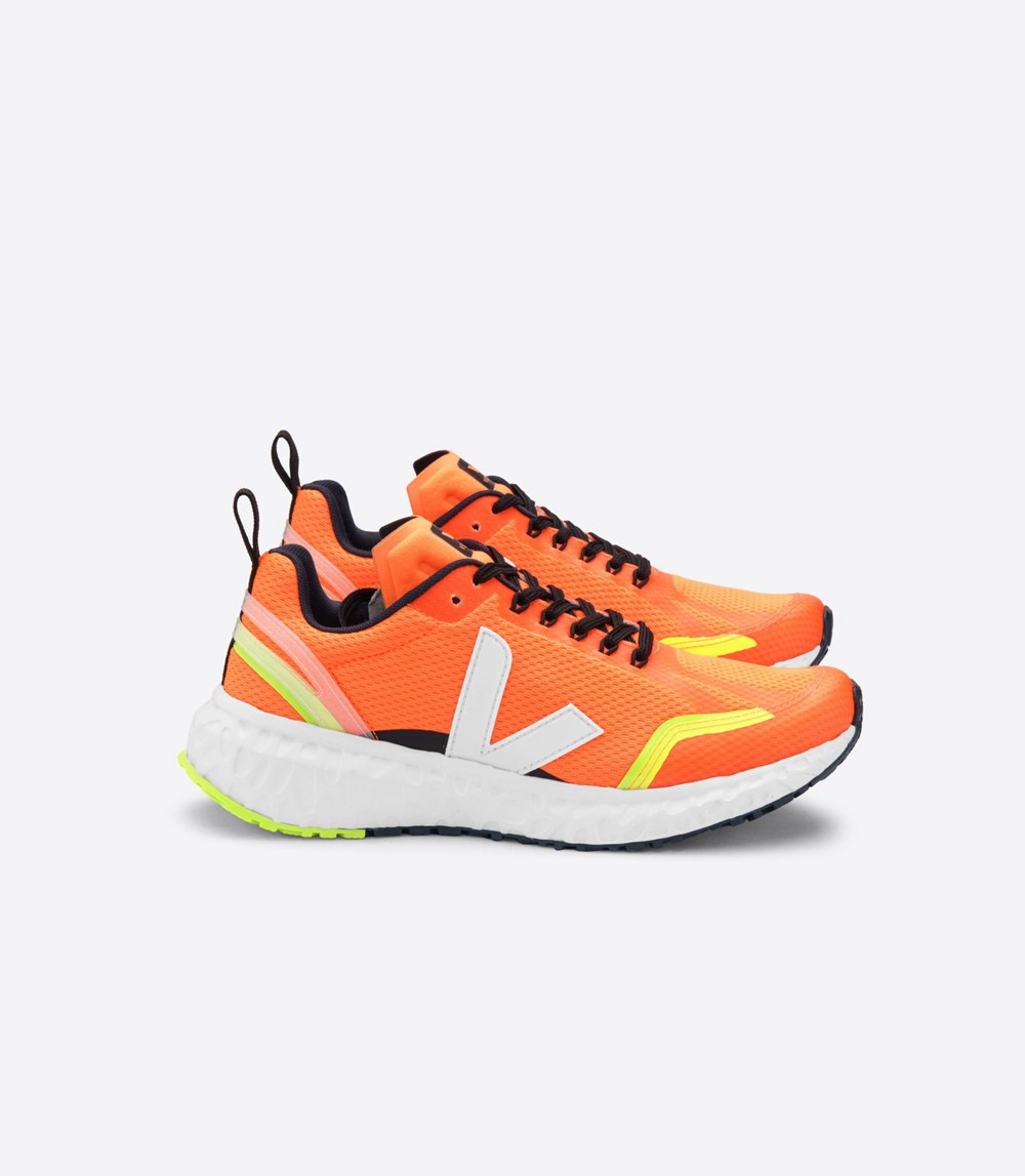 Veja Sneakers Dam - Condor Mesh - Orange/Vita - 029843-JGN